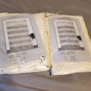 NWT Pair of Angel hair Curtains